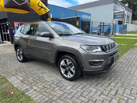 JEEP COMPASS 2.0 16V FLEX LONGITUDE AUTOMÁTICO JEEP COMPASS 2.0 16V FLEX LONGITUDE AUTOMÁTICO